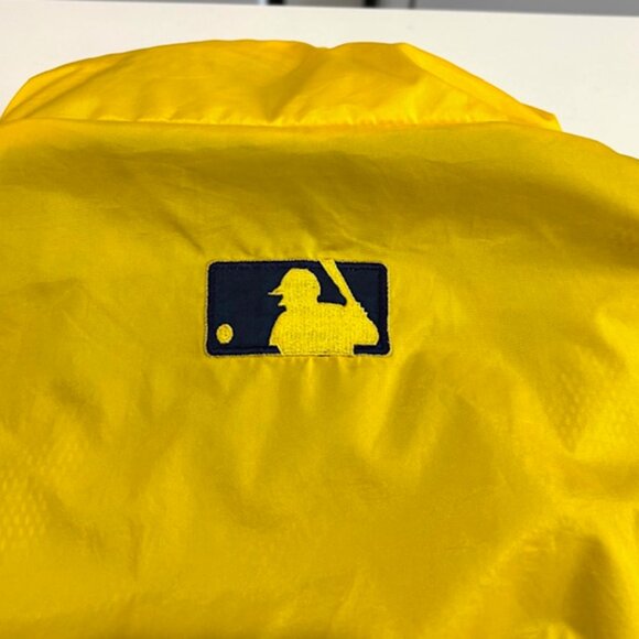 VTG 90s Cleveland Indians Chief Wahoo Pro Player Windbreaker Jacket XL MLB Rare - Picture 7 of 13